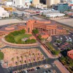 Bird view of Las Vegas