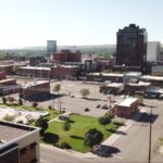 Bird view of Billings