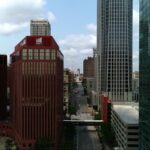 Bird view of Omaha