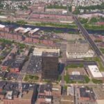 Bird view of Manchester, New Hampshire